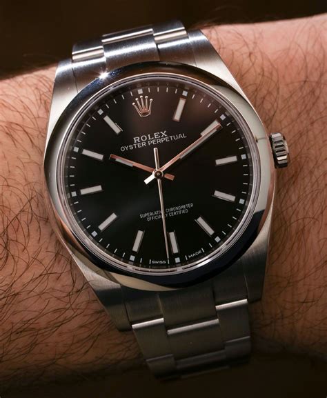 rolex oyster perpetual 39 black dial review|rolex oyster perpetual white dial.